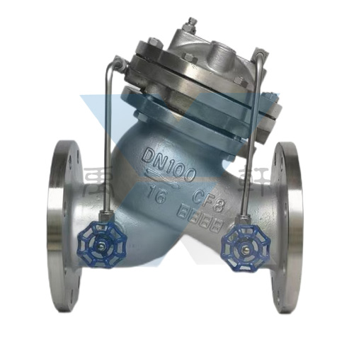 JD745X-16P-DN100不锈钢多功能水泵控制阀