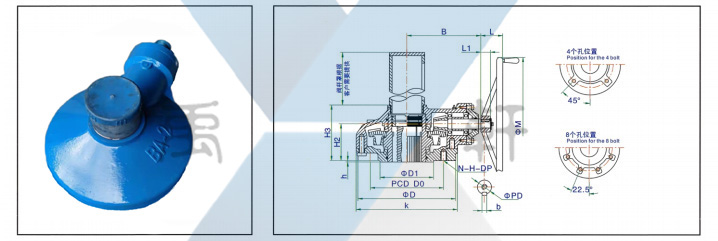 BA-2手动伞齿轮(图2)